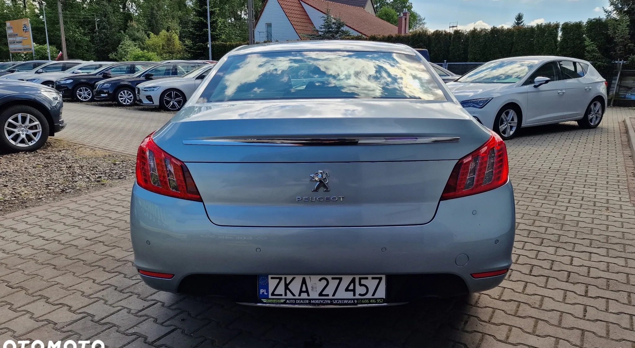 Peugeot 508 cena 22999 przebieg: 282000, rok produkcji 2011 z Tuchola małe 667